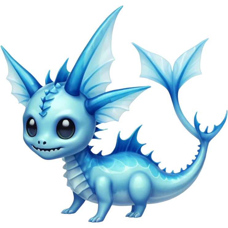 Skeletal Vaporeon emoji