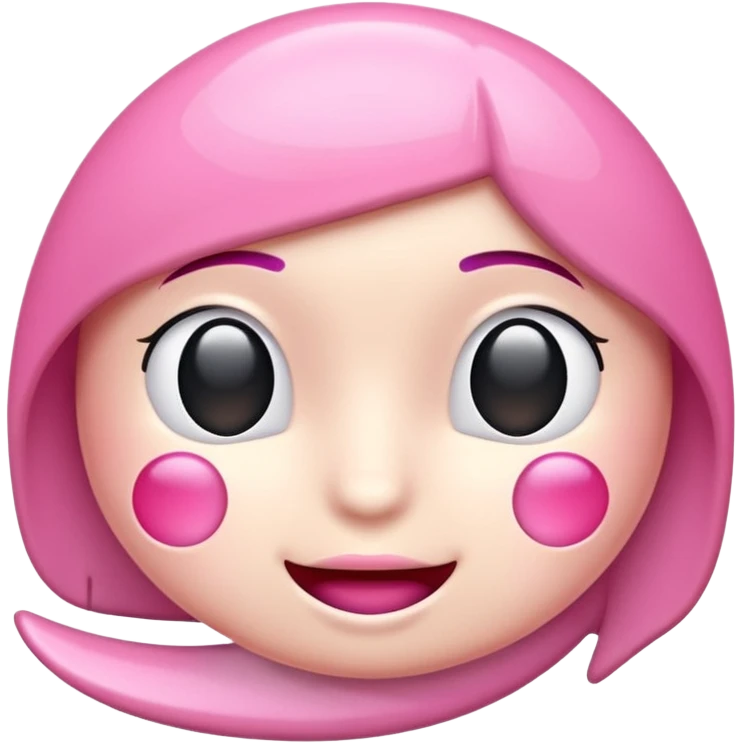 Shoppe rosa 3D emoji