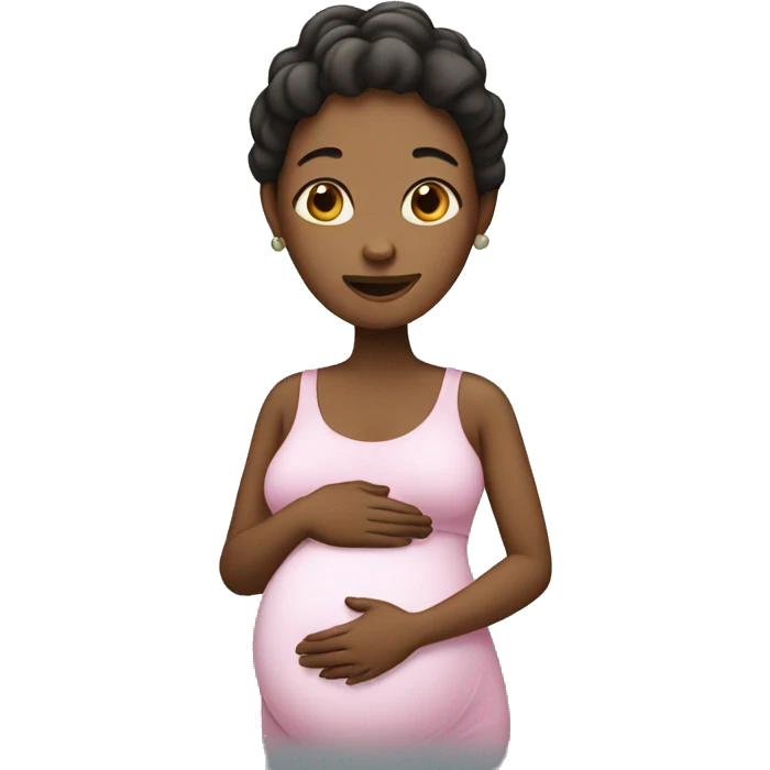 pregnant lady emoji