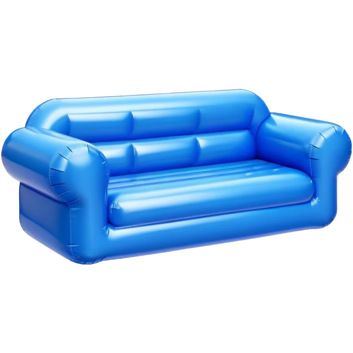 90’s inflatable couch emoji