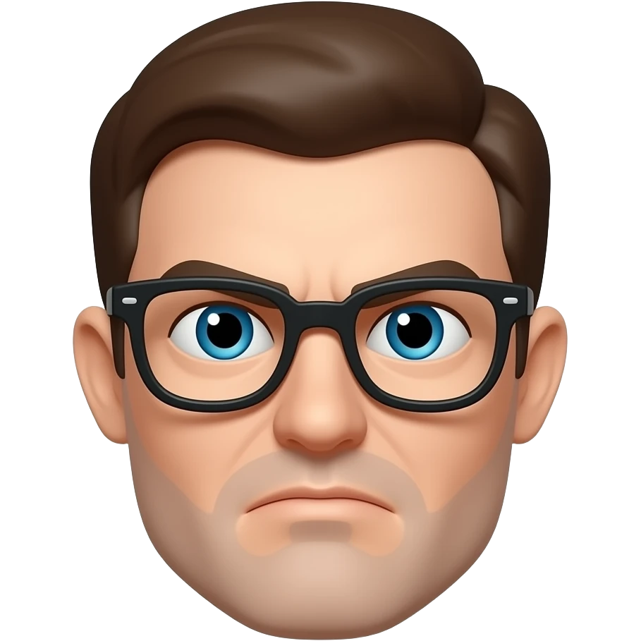 ner emoji but serious emoji