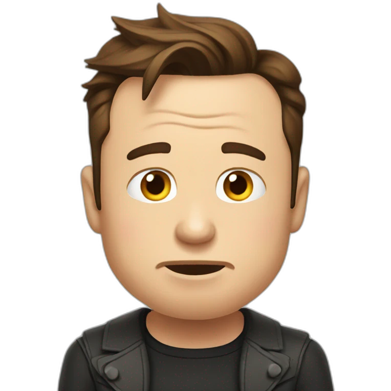 elon musk annoyed emoji