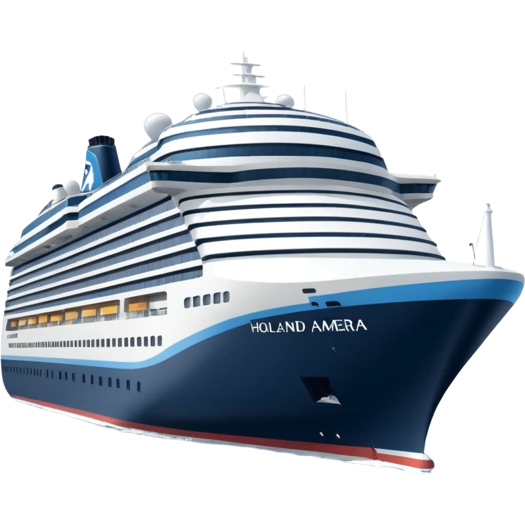 holland america cruise ship in rotterdam emoji