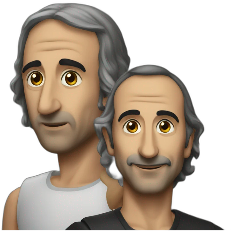 Zemmour et Melanchon emoji