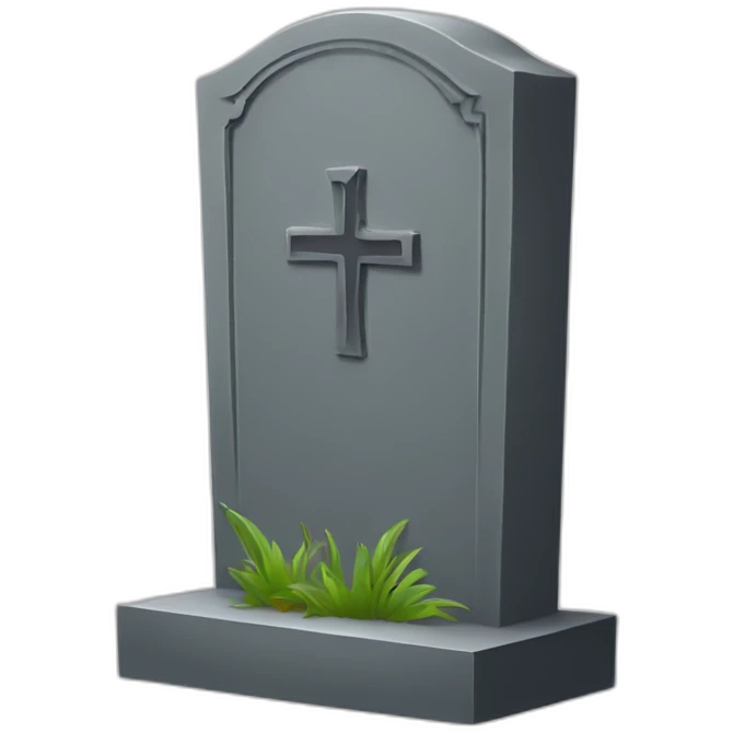 Gravestone emoji