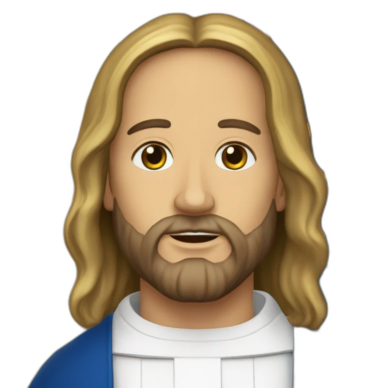 Sainte Face de Jésus Drapeau emoji