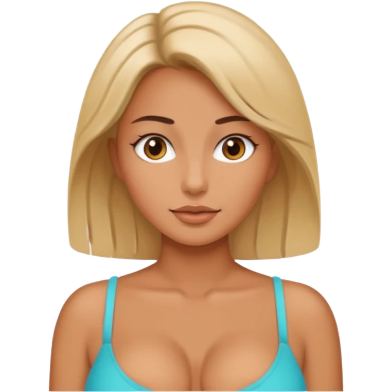 women showing boobs emoji