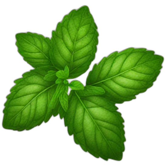 peppermint leaves emoji