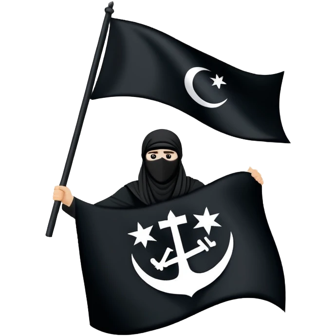 Daesh flag emoji
