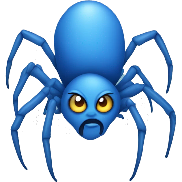 Blue Spider emoji