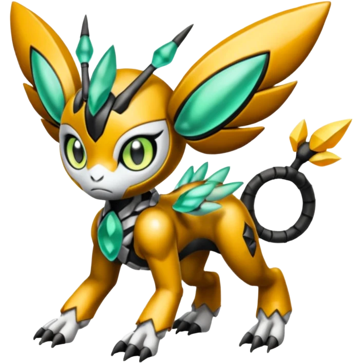 Meloetta-Wargreymon-Trico-Pokémon-Digimon-Fakémon-fusion-hybrid-creature emoji