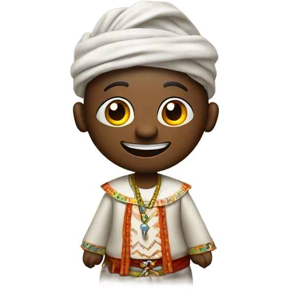 Petit homme de 40 ans avec le vodou, avec le tips du jour.  emoji