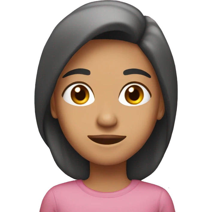 navidad rosa emoji