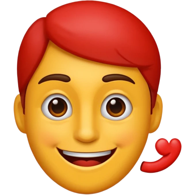 paresseux avec une crête rouge qui rigole avec lol écrit dessus emoji