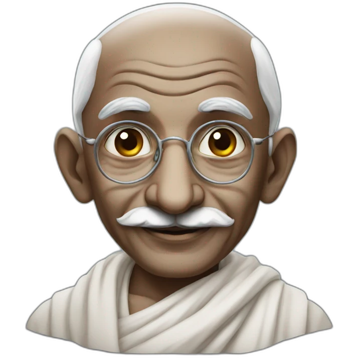 Mahatma Gandhi  emoji