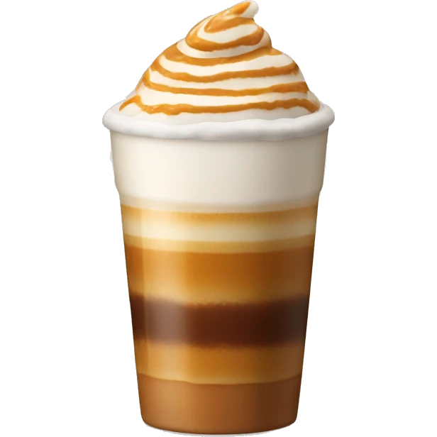 Caramel macchiato  emoji