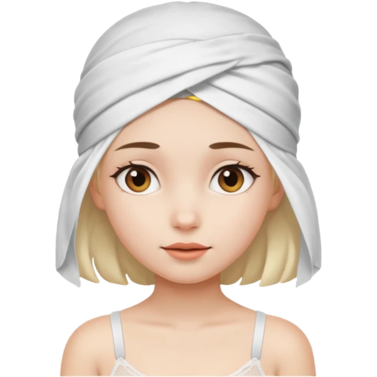 Трусы на голове у девушки emoji