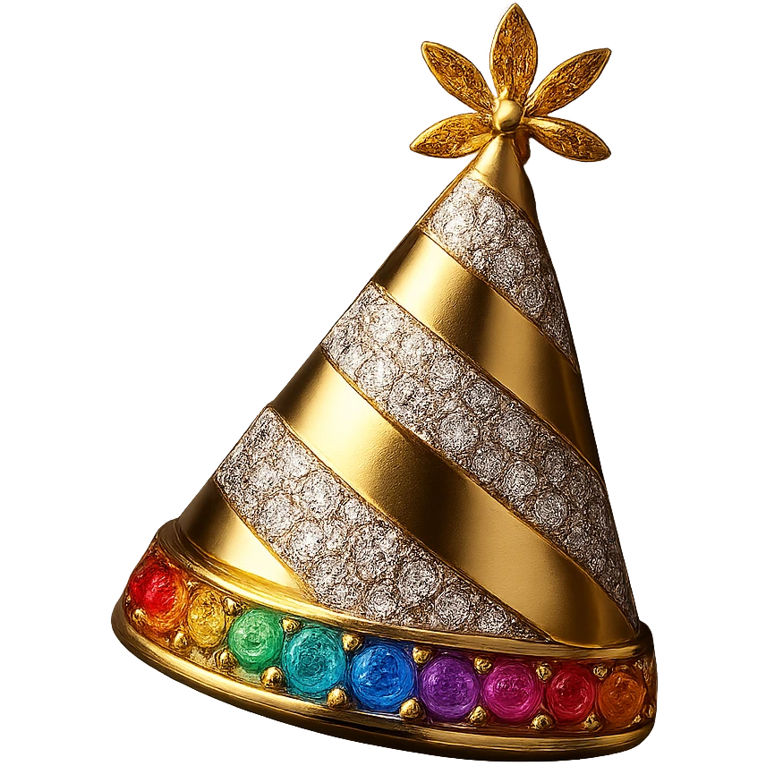 party hat emoji