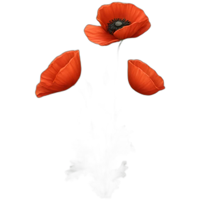 Red Poppy emoji