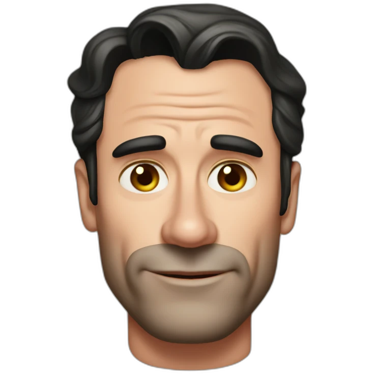 pregnant jon hamm emoji