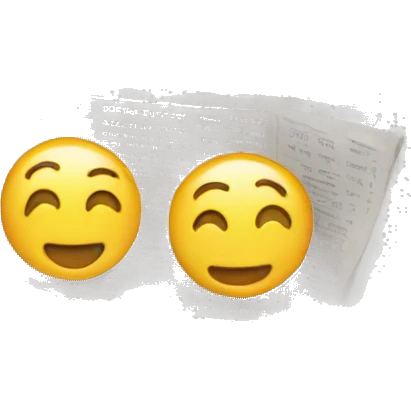 editing newspaper article emoji
