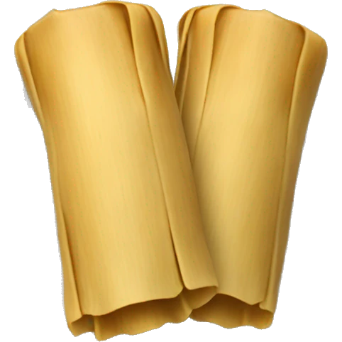 A plate of 2 Tamales emoji