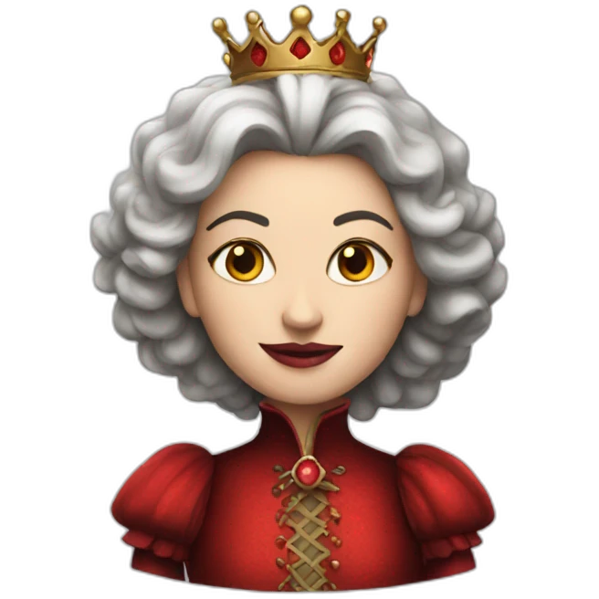 Red queen  emoji