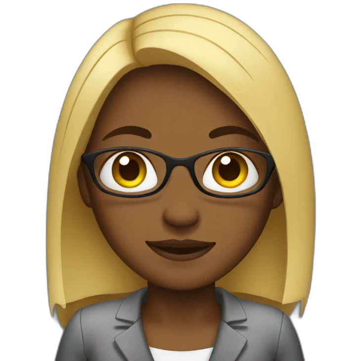 Girl in finance  emoji