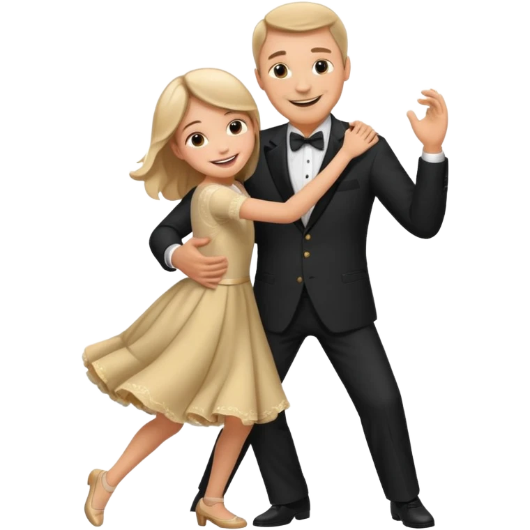 Father daughter Dance emoji
