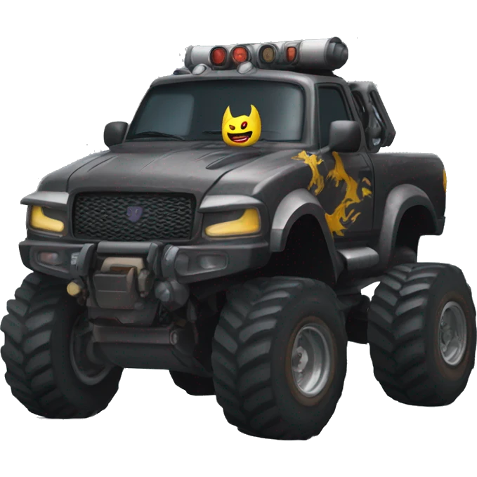 Batgirls monster hunter truck  emoji