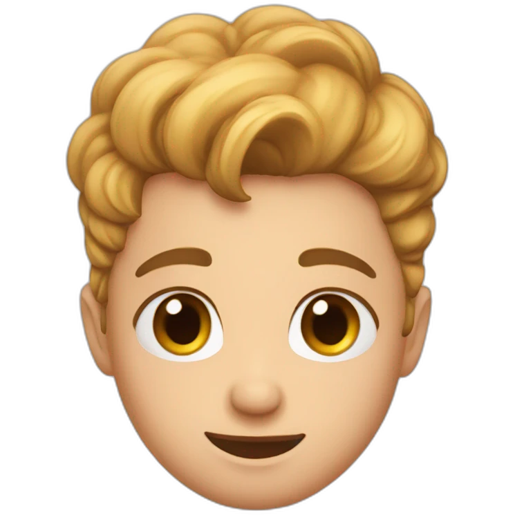blushing emoji