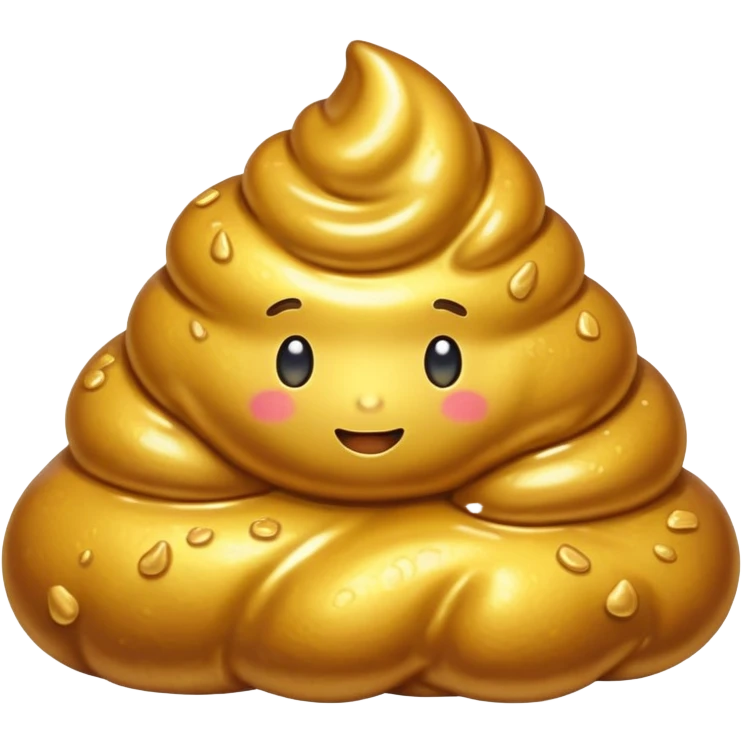 golden poop emoji