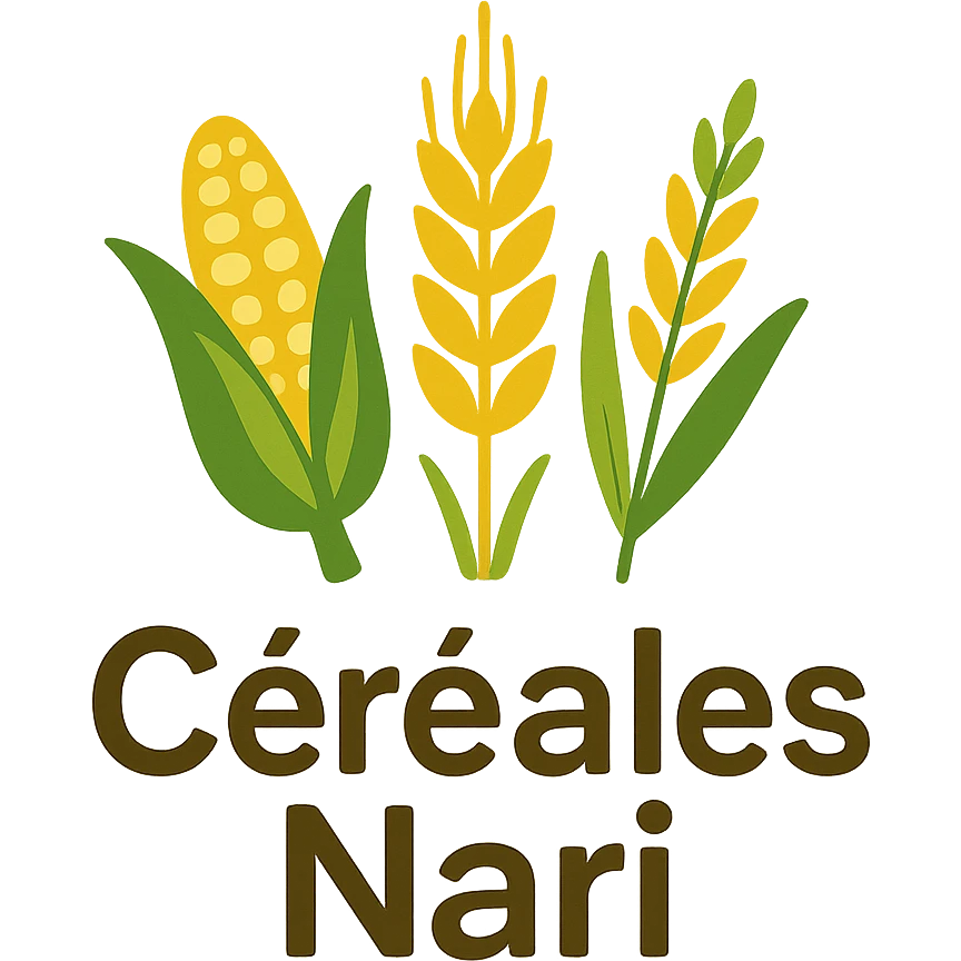 logo pour un magasin de céréales !! Du nom de "céréales nari " emoji