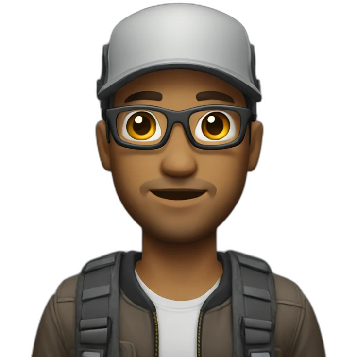 Male VR designer emoji