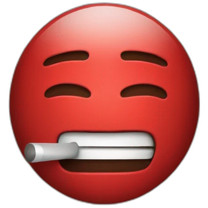 vinyle red emoji