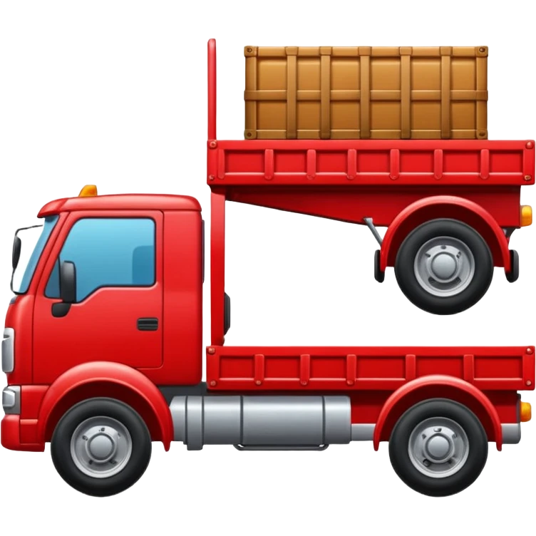 truck con plataforma emoji