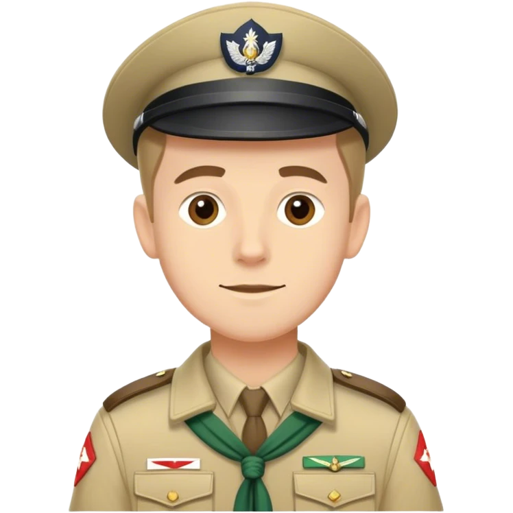 Uk male scout leader emoji