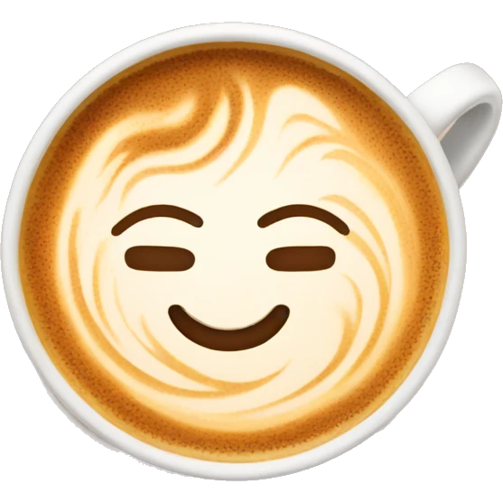 Coffee latte  emoji