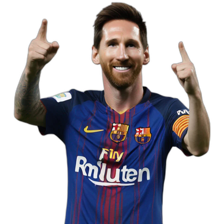 Hello Messi emoji