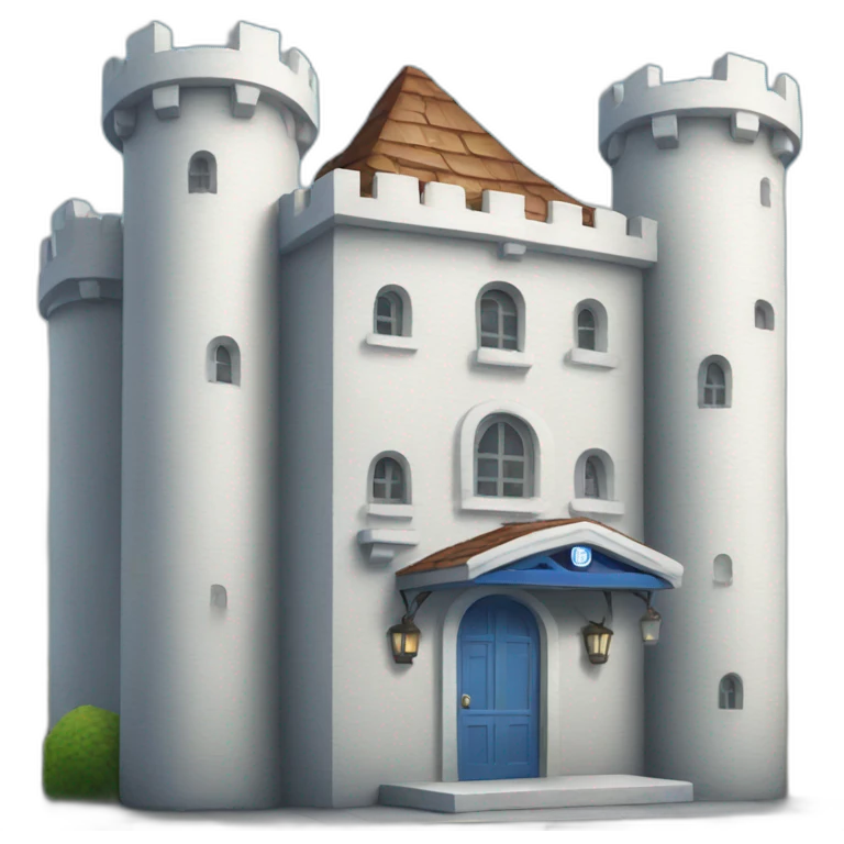 white castle emoji