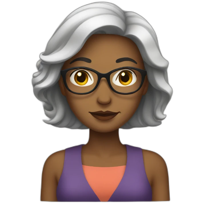 woman's power emoji
