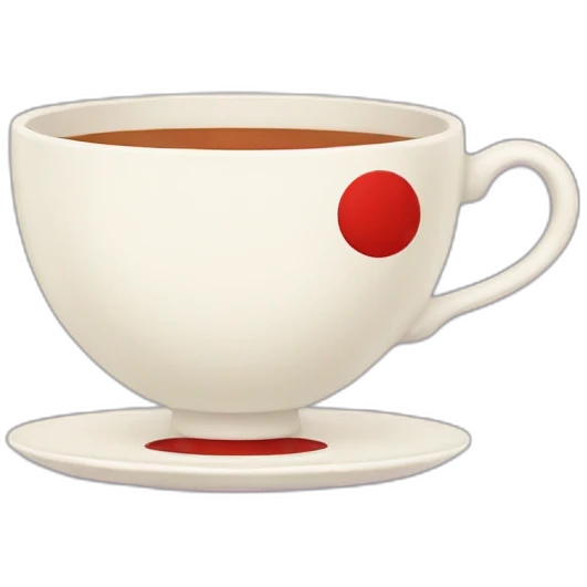 teacup with red x on top of it emoji