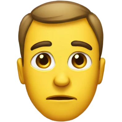 Side eye yellow emoji  emoji