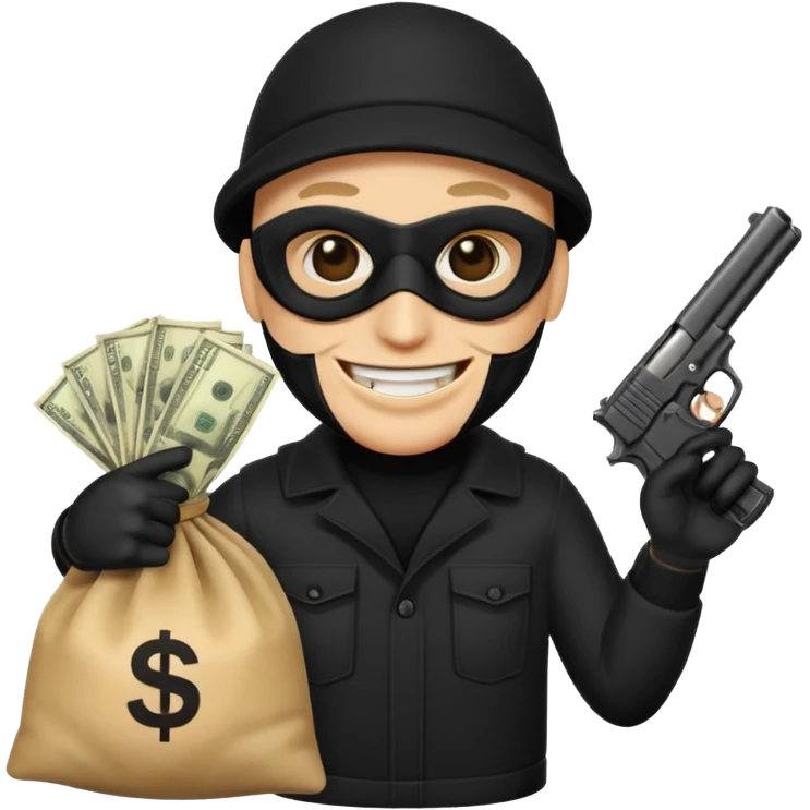 The bitlife robber emoji emoji