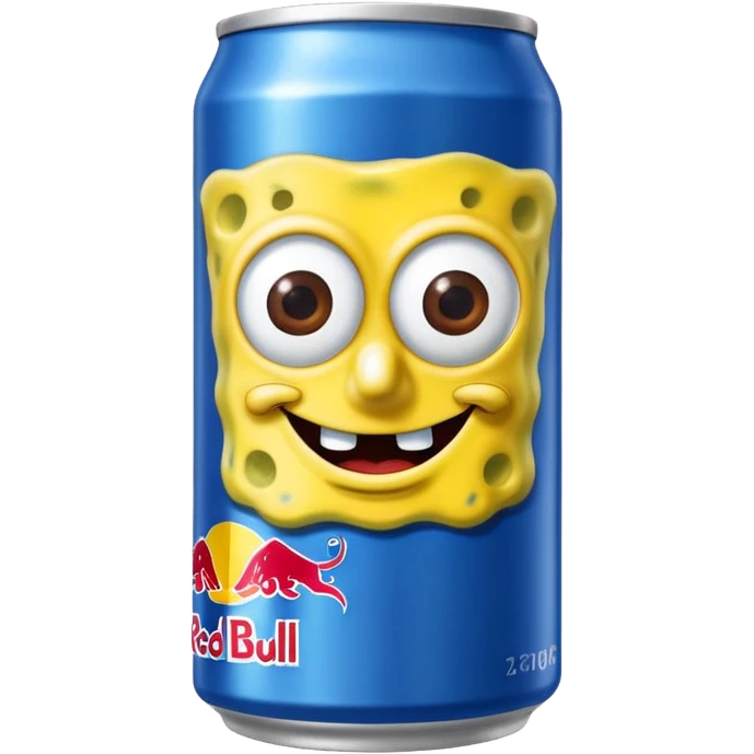 SpongeBob theme x redbull  emoji