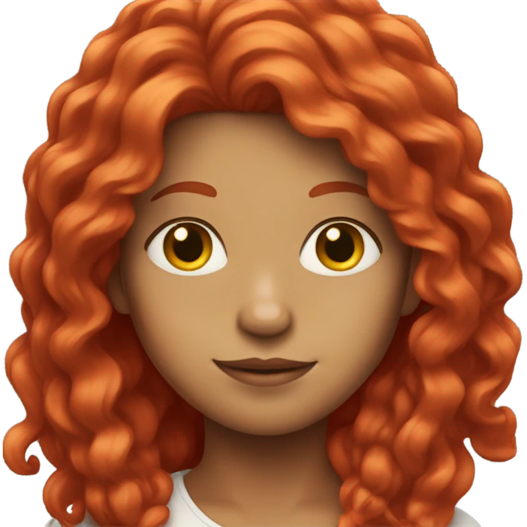 Red hair emoji