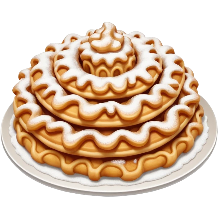 Funnel cake  emoji