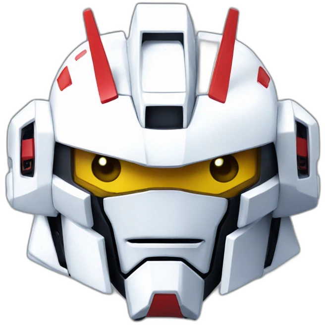 Gundam smiling emoji