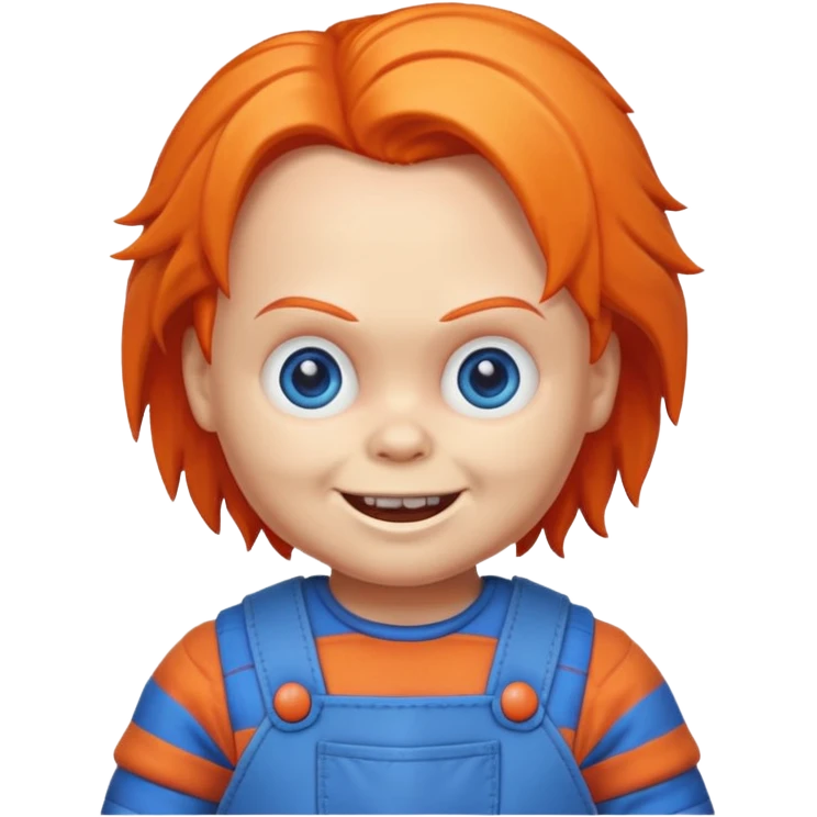 Un emojin de chuky emoji