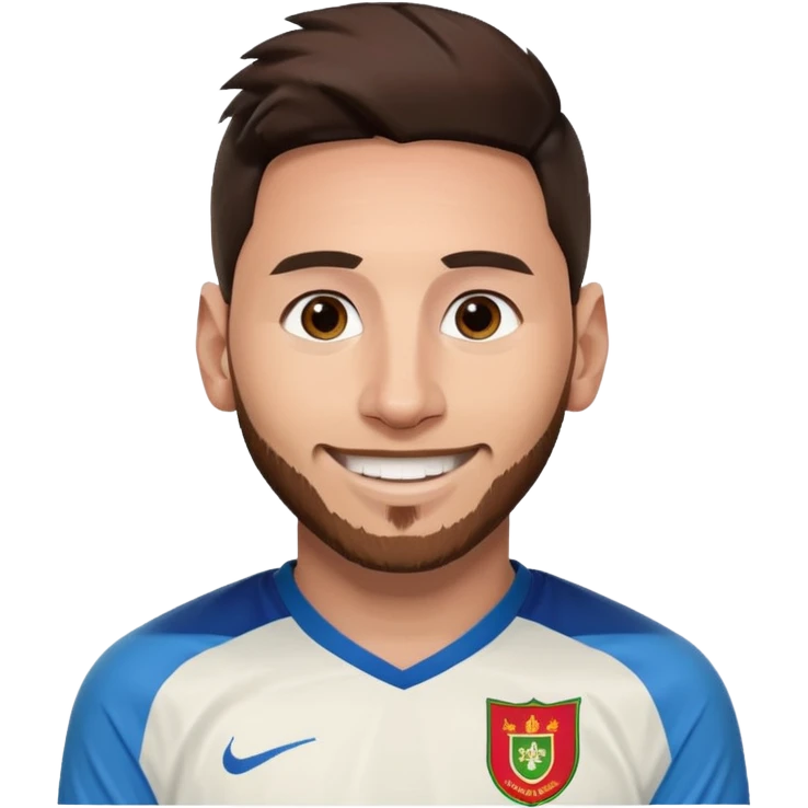 Messi with Afganistan emoji